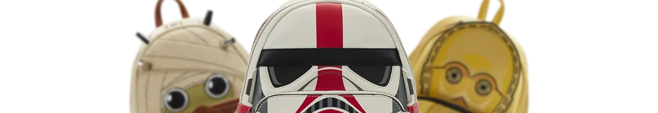 Mini sac à dos Disney 100 Decades Le Réveil de la Force Loungefly  pas cher