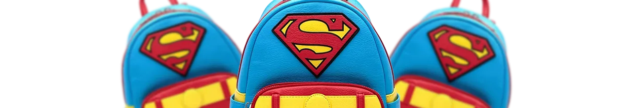 Les collections Loungefly Superman [DC Comics]