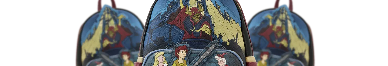 Portefeuille zippé Taram et le Chaudron Magique Affiche du Film Loungefly LF-WDWA2543 pas cher