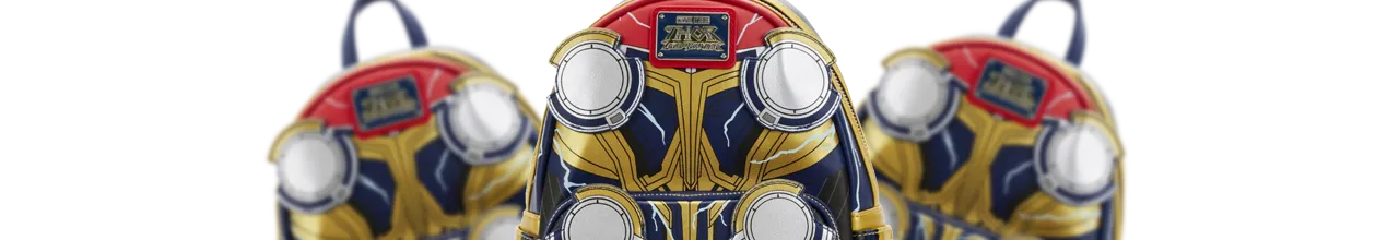 Mini sac à dos Thor Love and Thunder Glow Cosplay Loungefly LF-MVBK0185 pas cher