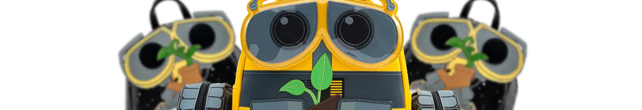 Mini sac à dos Wall-E Pin Coeur Pin Trader Loungefly LF-WDBK3344 pas cher
