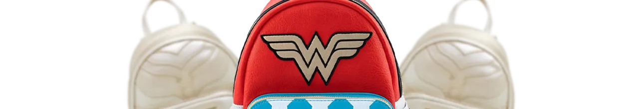 Mini sac à dos Wonder Woman Cosplay Loungefly LF-DCCBK0022 pas cher