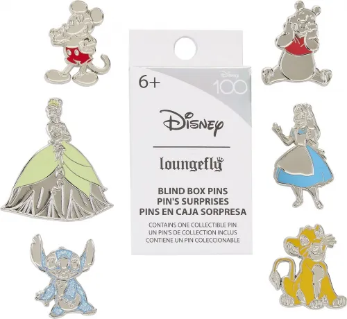 Boîte Mystère Pins Platine 100 ans de Disney Loungefly