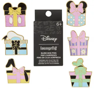 Boîte Mystère Pins Cadeaux d&#039;anniversaire Mickey Mouse et ses amis Loungefly