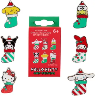 Boîte Mystère Pins Chaussettes Noël Loungefly
