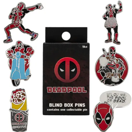 Boîte Mystère Pins Deadpool Loungefly