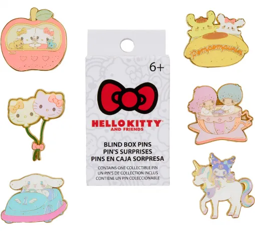 Boîte Mystère Pins Hello Kitty et ses Amis Carnaval Loungefly