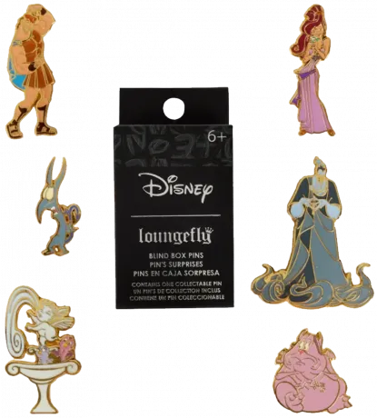 Boîte mystère Pins Hercule 25ème Anniversaire Loungefly