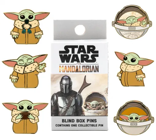 Boîte Mystère Pins L&#039;Enfant Le Mandalorien Loungefly