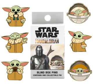 Boîte Mystère Pins L&#039;Enfant Le Mandalorien Loungefly