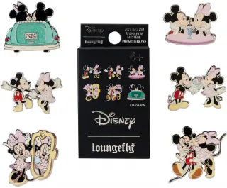 Boîte Mystère Pins Mickey et Minnie Rencard Loungefly