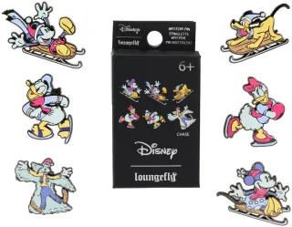 Boîte Mystère Pins Mickey et ses Amis Hiver Loungefly