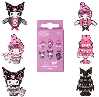 Boîte Mystère Pins My Melody &amp; Kuromi Loungefly