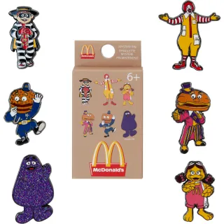 Boîte Mystère Pins Personnages McDo Loungefly