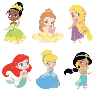 Boîte Mystère Pins Princesses Disney Chibi Loungefly