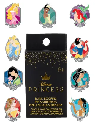 Boîte Mystère Pins Princesses Disney Vitrail Loungefly
