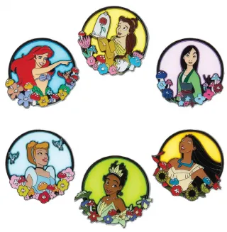 Boîte Mystère Pins Princesses Floral Loungefly