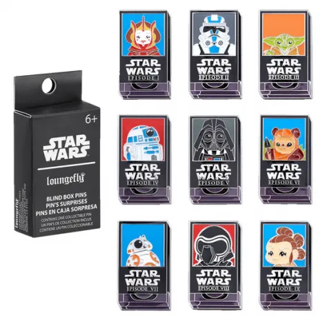 Boîte Mystère Pins Star Wars VHS Loungefly
