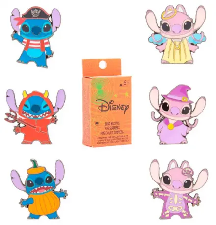 Boîte Mystère Pins Stitch &amp; Angel Loungefly