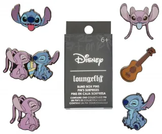 Boîte Mystère Pins Stitch et Angel Loungefly