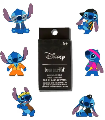 Boîte Mystère Pins Stitch Loungefly
