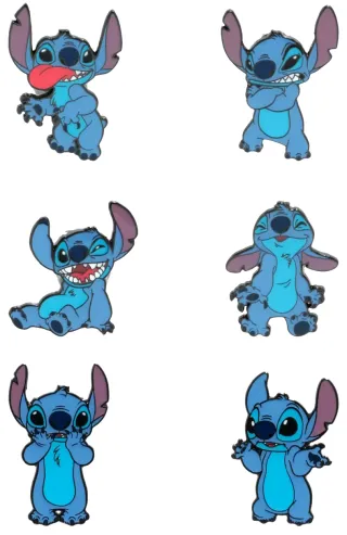 Boîte Mystère Pins Stitch Plage Loungefly