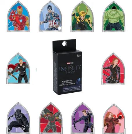 Boîte Mystère Pins Vitrail Loungefly