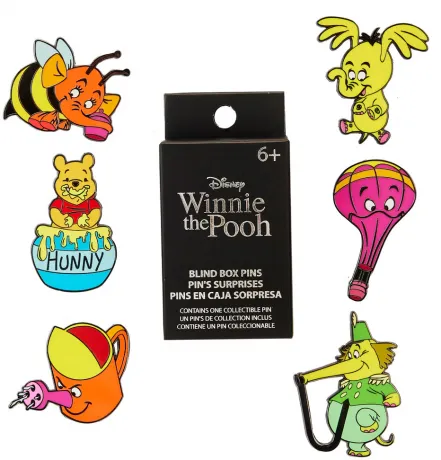 Boîte Mystère Pins Winnie l&#039;Ourson rêve Éfélants et Nouifs Loungefly