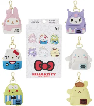 Boîte Mystère Porte-clés Hello Kitty et ses Amis 50ème Anniversaire Loungefly