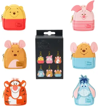 Boîte Mystère Porte-clés Winnie l&#039;Ourson et ses Amis Cosplay Loungefly