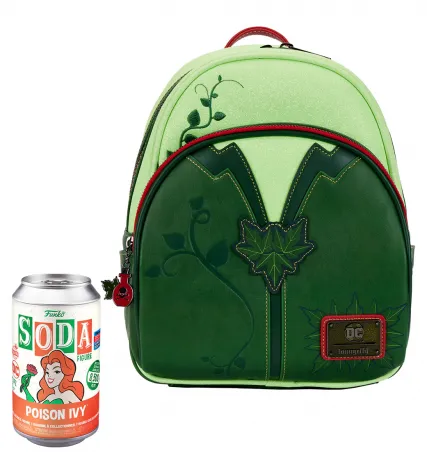 Bundle Poison Ivy Sac et Vinyl Soda Loungefly