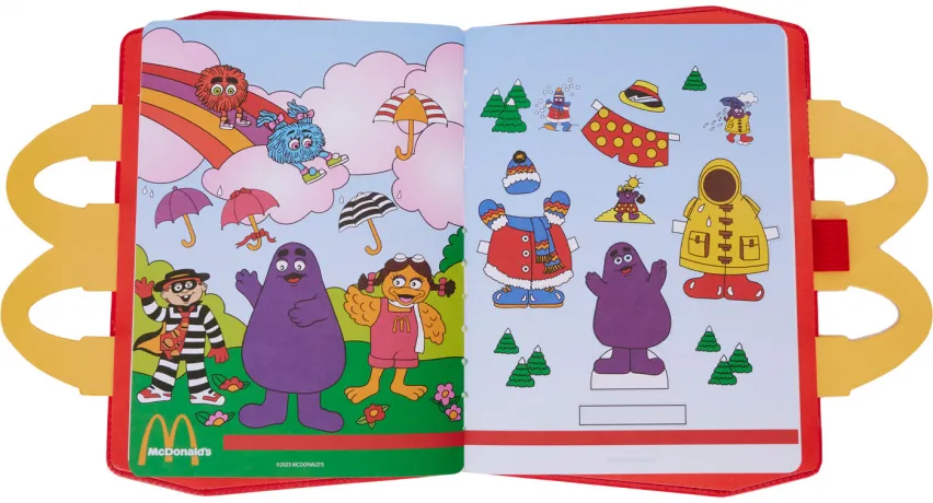 Carnet Boîte à Déjeuner Happy Meal Vintage Loungefly