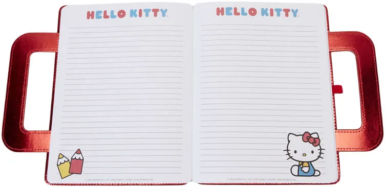 Carnet Boîte à Déjeuner Hello Kitty 50ème Anniversaire Loungefly