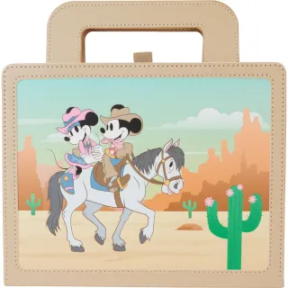 Carnet Boîte à Déjeuner Western Mickey &amp; Minnie Mouse Loungefly