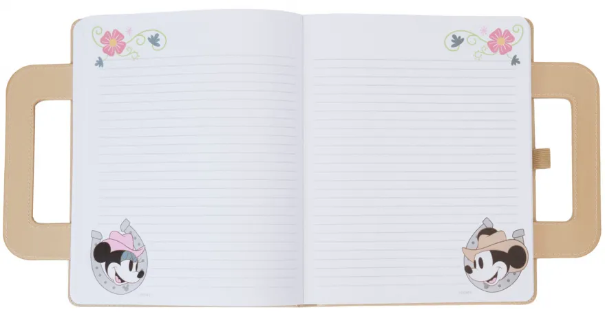 Carnet Boîte à Déjeuner Western Mickey &amp; Minnie Mouse Loungefly