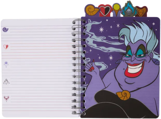Carnet Disney Villains Iridescent Impression Intégrale Loungefly
