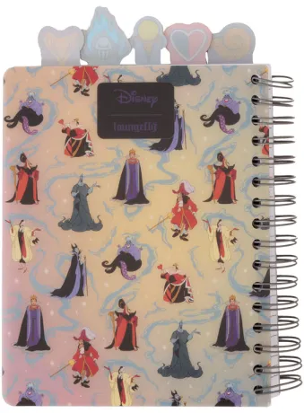 Carnet Disney Villains Iridescent Impression Intégrale Loungefly