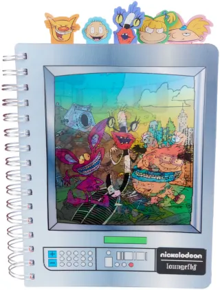 Carnet Retro TV Triple Lenticulaire Loungefly