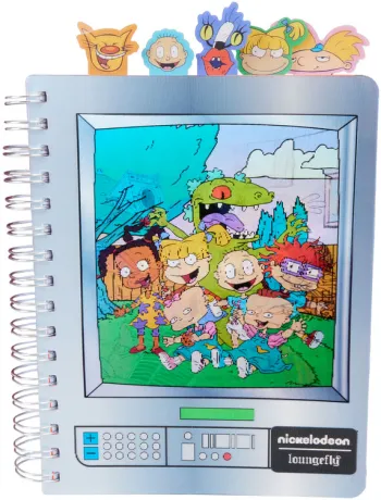 Carnet Retro TV Triple Lenticulaire Loungefly