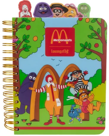 Carnet Spirale McDonaldland Loungefly