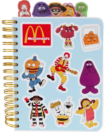 Carnet Spirale McDonaldland Loungefly