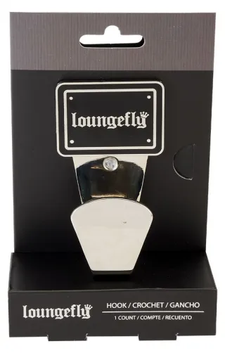 Crochet mural d&#039;exposition en Métal Argenté Loungefly