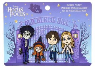 Ensemble de 4 Pins Hocus Pocus Loungefly