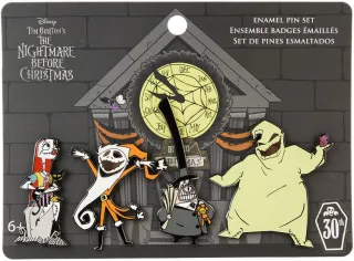 Ensemble de 4 Pins Hôtel de ville Loungefly