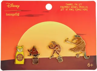 Ensemble de Pins Hercules 25ème Anniversaire Le Coucher du Soleil Loungefly