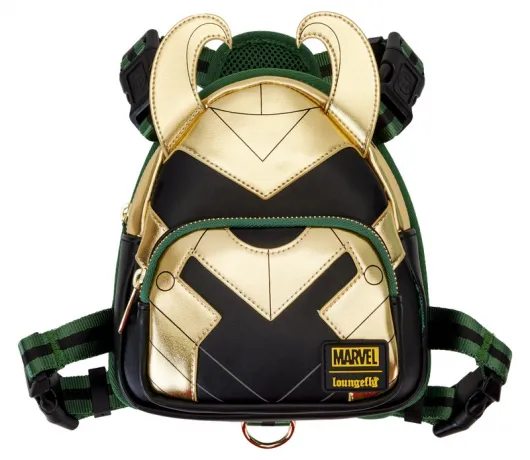Harnais pour chien Mini sac à dos Loki Cosplay Loungefly