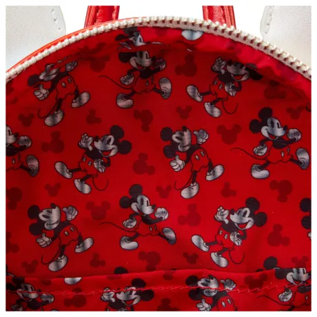 Mini sac à dos 100 ans Disney Platine Mickey Mouse Cosplay Loungefly