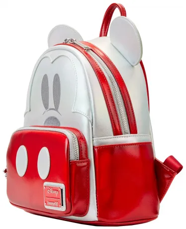 Mini sac à dos 100 ans Disney Platine Mickey Mouse Cosplay Loungefly