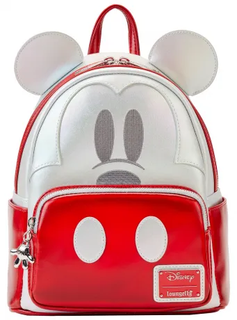 Mini sac à dos 100 ans Disney Platine Mickey Mouse Cosplay Loungefly