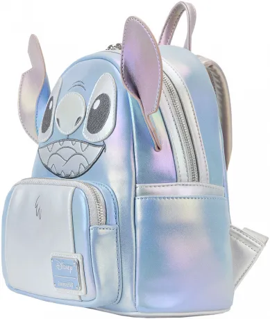 Mini sac à dos 100 ans Disney Stitch Cosplay Platine Loungefly